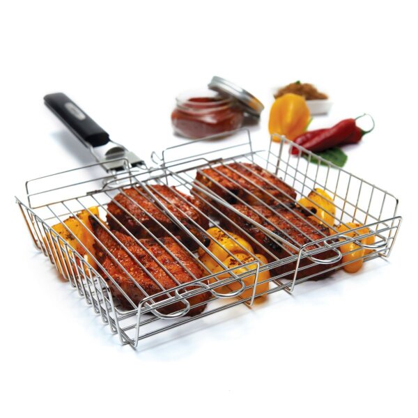 Корзина для гриля Broil King со съемной ручкой нержавеющая сталь