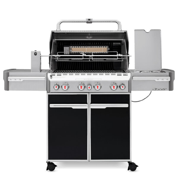 Газовый гриль Weber Summit E-470 GBS черный