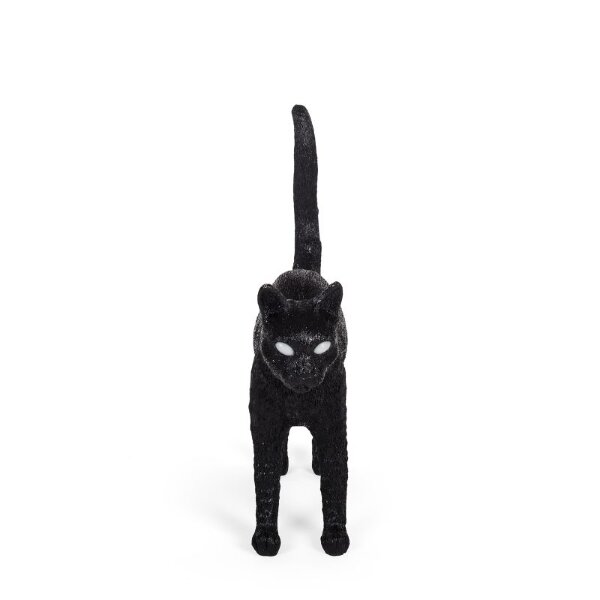 Настольная лампа Seletti Jobby The Cat Black