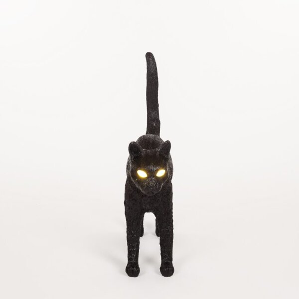 Настольная лампа Seletti Jobby The Cat Black