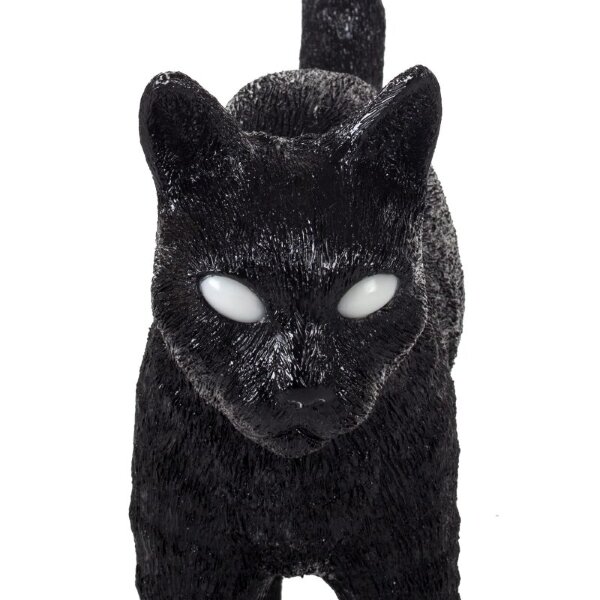 Настольная лампа Seletti Jobby The Cat Black