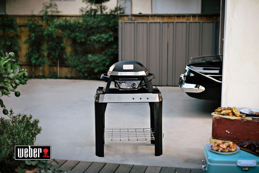 Электрический гриль Weber PULSE 1000 черный