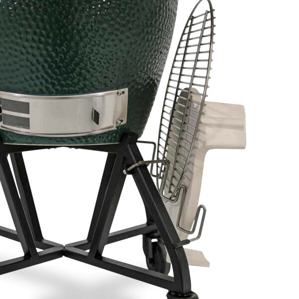 Крепление для аксессуаров к мобильной подставке Big Green Egg нержавеющая сталь