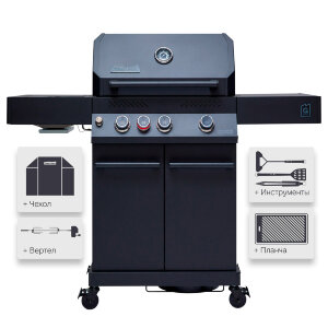 Газовый гриль Primeliner G class 3B комплектация DELUXE (2024)