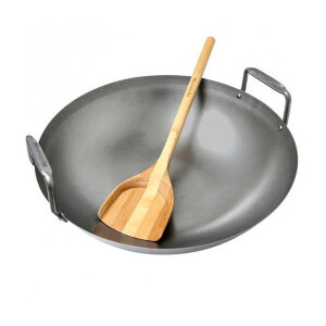 Сковорода вок для гриля Big Green Egg углеродистая сталь 40 см