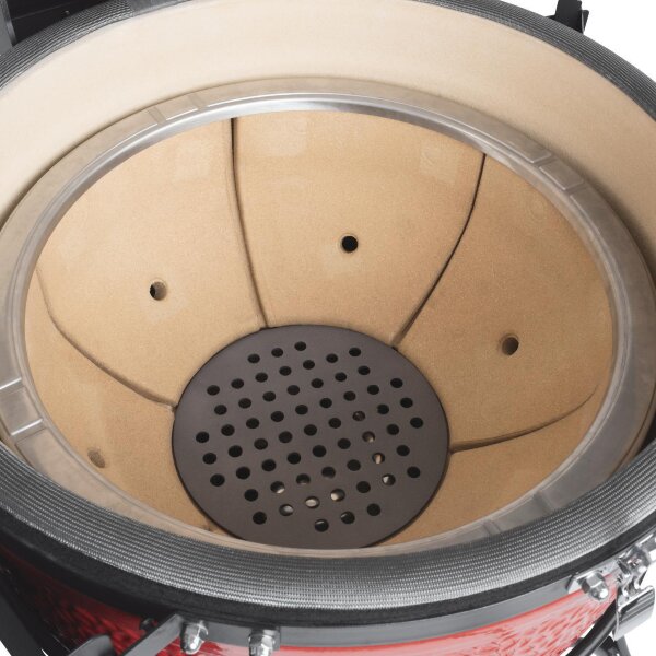 Керамический гриль Kamado Classic Joe II Red 46 см