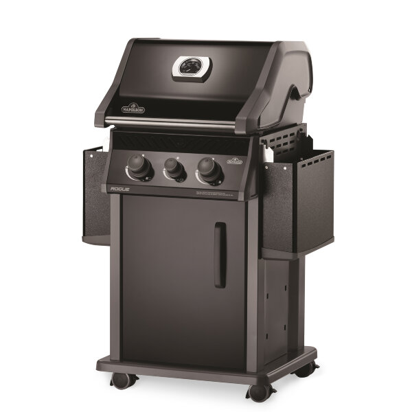 Газовый гриль Napoleon Rogue-365 SB с конфоркой черный