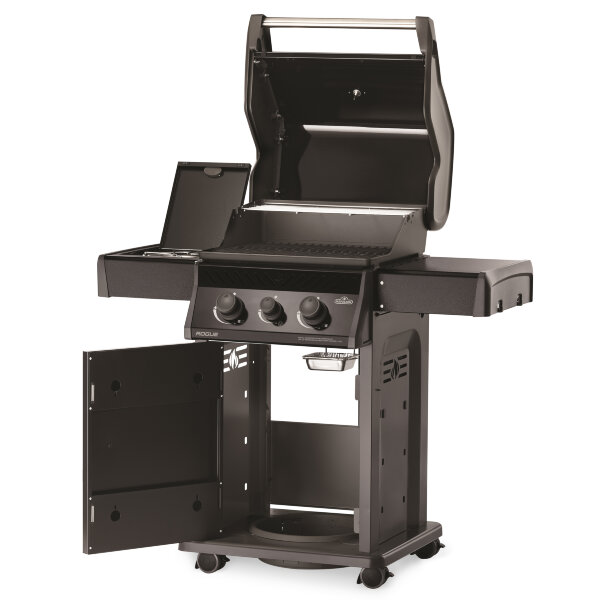 Газовый гриль Napoleon Rogue-365 SB с конфоркой черный