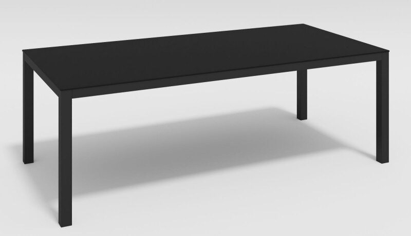 Обеденная группа Gardenini Calma темно-серый/антрацит 200 x 100