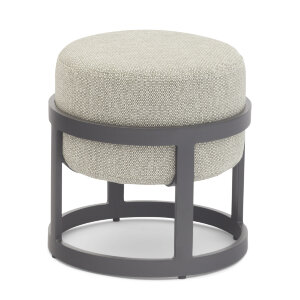 Набор Tumba: 2 табурета и стол, антрацит/серый