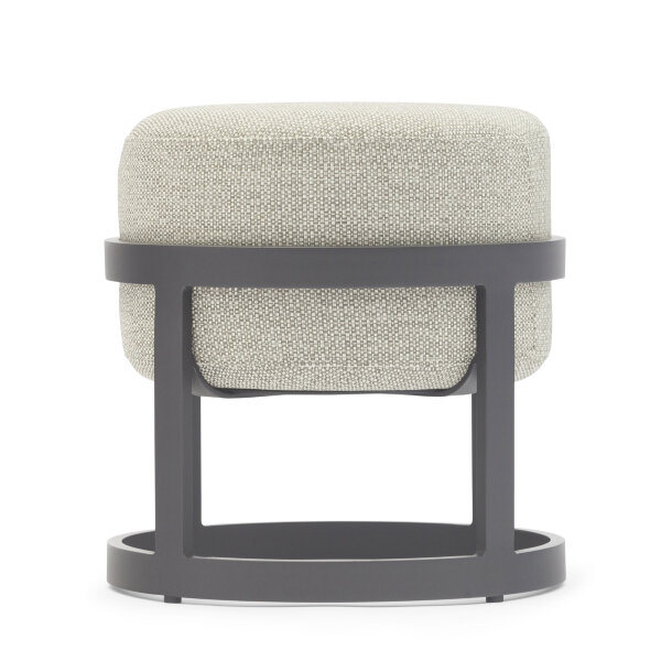 Набор Tumba: 2 табурета и стол, антрацит/серый