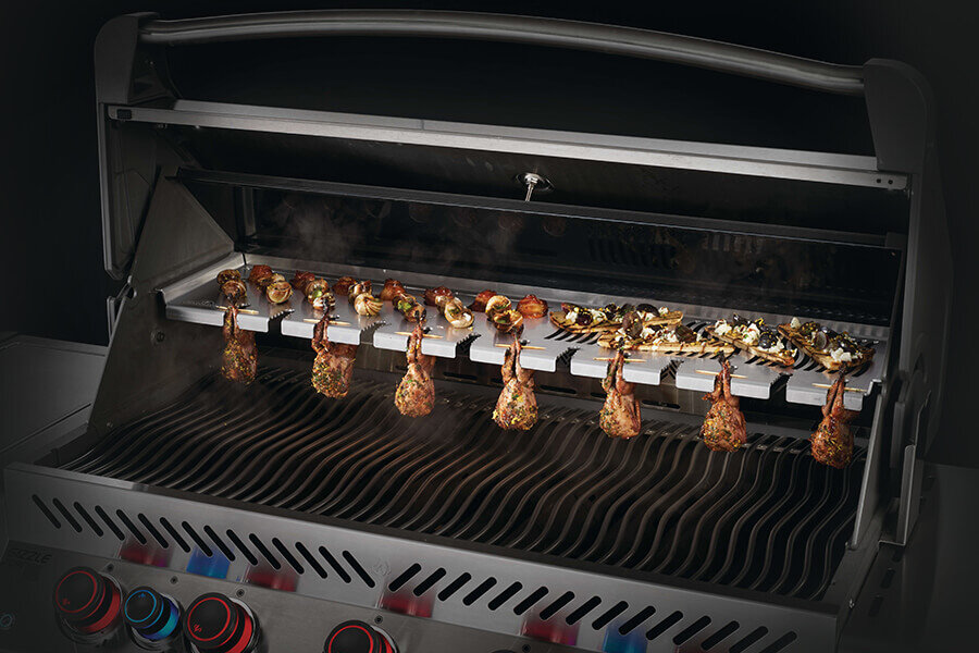 Полка для грилей Napoleon Rogue-625 нержавеющая сталь