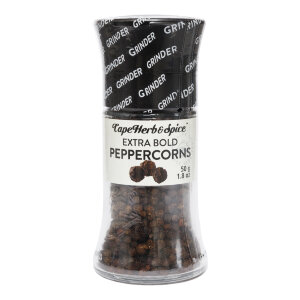 Специя CapeHerb Перец черный горошек 50 г мини-мельница