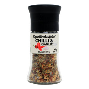 Приправа CapeHerb Чили и чеснок 45 г мини-мельница