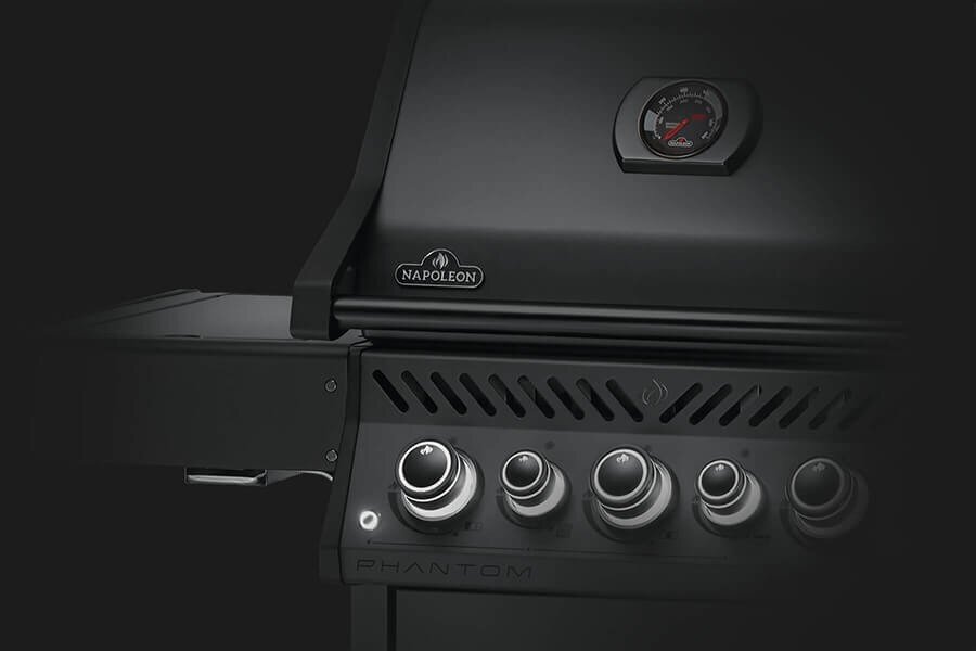 Газовый гриль Napoleon Rogue-425 SE Phantom с ИК горелкой