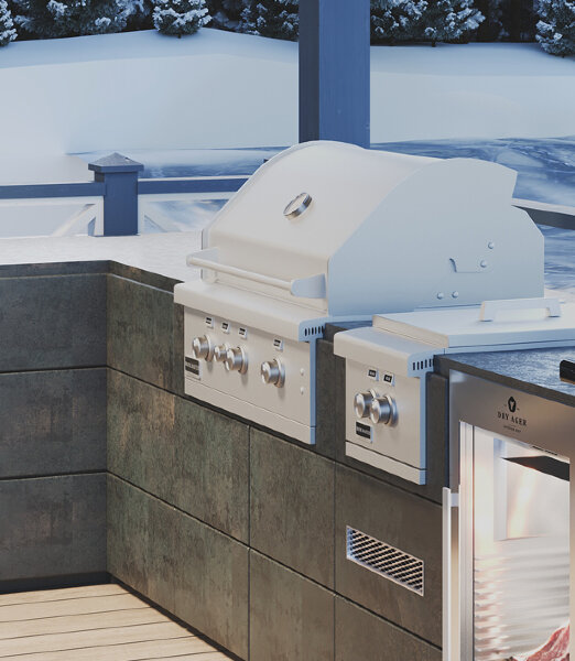 Газовый гриль Broilmaster Ethalon 4 встраиваемый