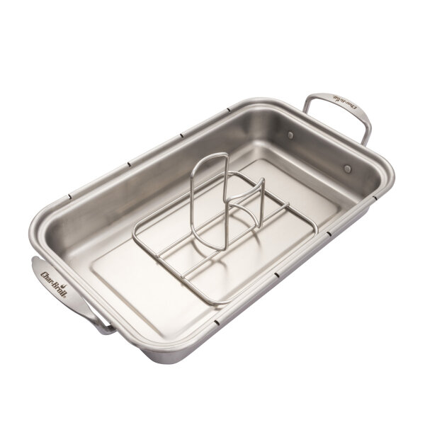 Ростер для курицы Char-Broil Grill+ с креплением для емкости