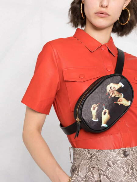 Seletti Поясная сумка Lipsticks