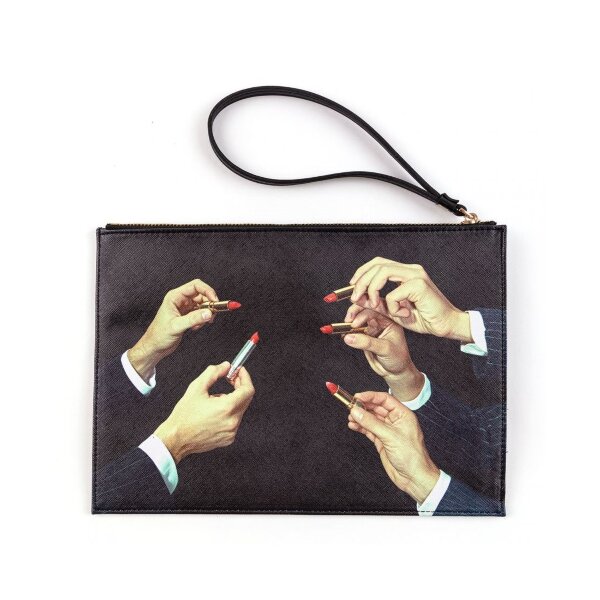 Seletti Клатч Lipsticks black