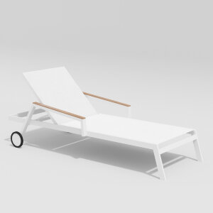 Шезлонг Gardenini Sogno белый