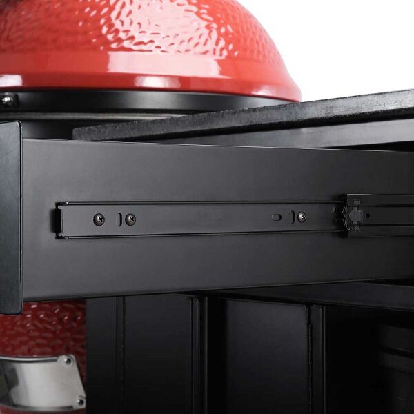 Керамический гриль Kamado Classic Joe II Red 46 см Stand Alone в столе