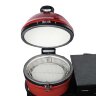 Керамический гриль Kamado Classic Joe II Red 46 см Stand Alone в столе