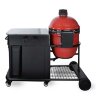Керамический гриль Kamado Classic Joe II Red 46 см Stand Alone в столе