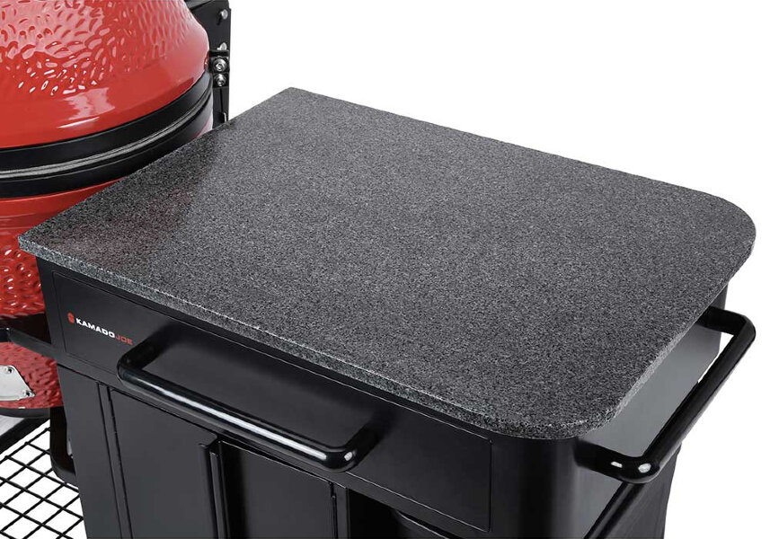 Керамический гриль Kamado Classic Joe II Red 46 см Stand Alone в столе