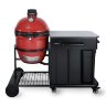 Керамический гриль Kamado Classic Joe II Red 46 см Stand Alone в столе