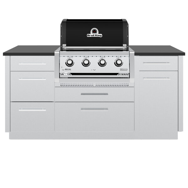 Газовый гриль Broil King Regal 420 встраиваемый