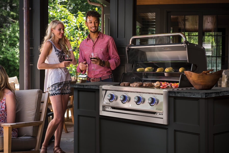 Газовый гриль Broil King Regal 420 встраиваемый