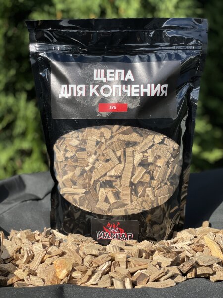 Щепа для копчения BBQ Maniac дуб