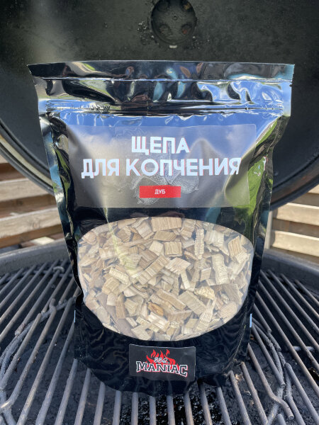 Щепа для копчения BBQ Maniac дуб