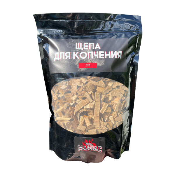 Щепа для копчения BBQ Maniac дуб
