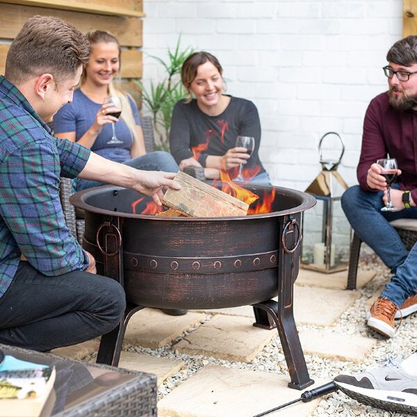 Очаг для костра La Hacienda Brava бронзовая чаша