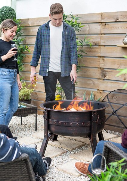 Очаг для костра La Hacienda Brava бронзовая чаша