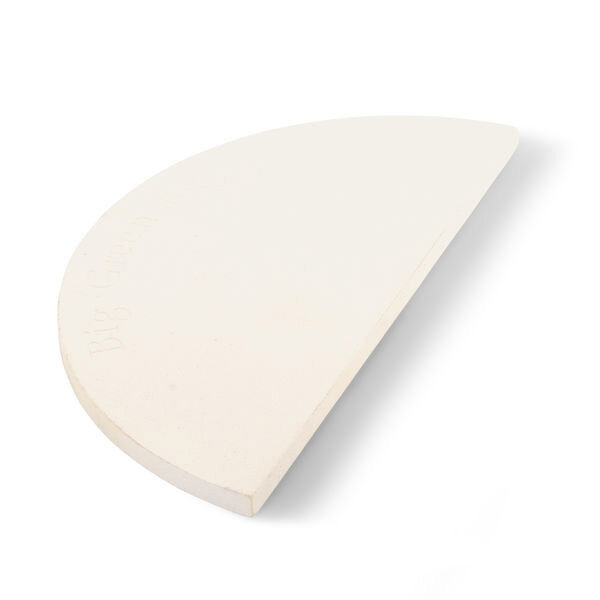 Камень керамический для выпекания на гриле Big Green Egg L полукруглый