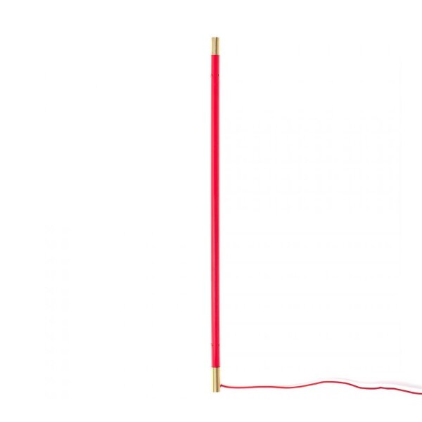 Seletti Настенный светильник Linea Golden End Red