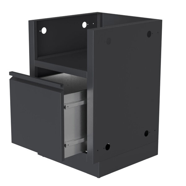 Тумба-основание боковой горелки Napoleon с 1-м большим выдвижным ящиком