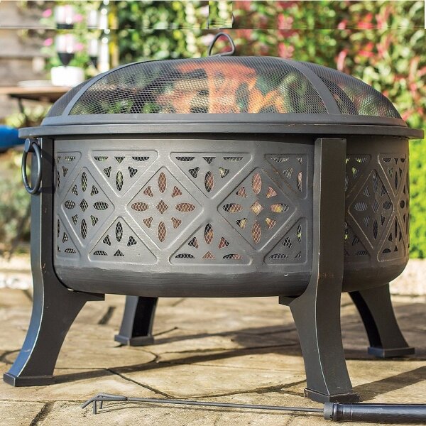 Очаг для костра La Hacienda Moresque с гриль решеткой