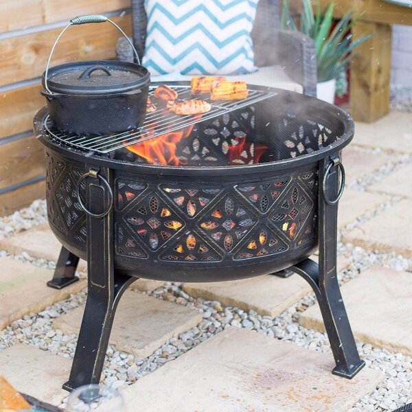 Очаг для костра La Hacienda Moresque с гриль решеткой