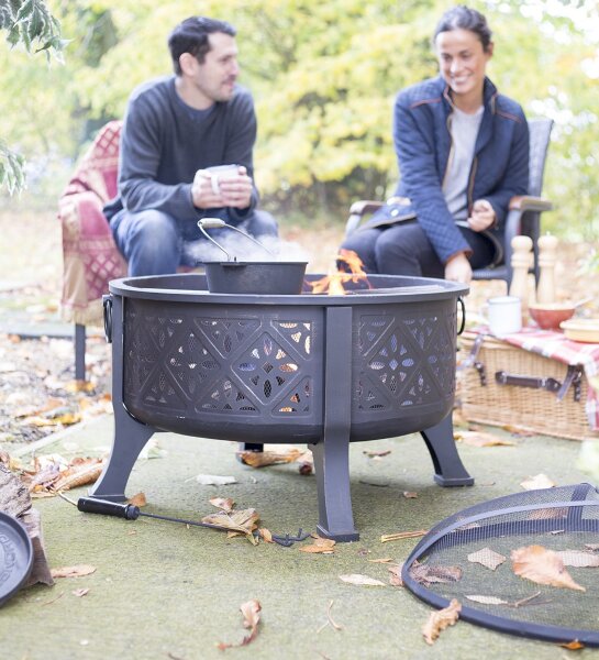 Очаг для костра La Hacienda Moresque с гриль решеткой