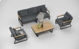 Лаунж зоны Gardenini Premium Voglie long S