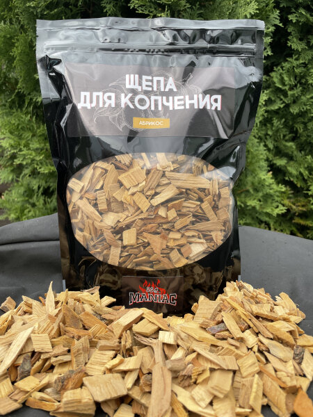 Щепа для копчения BBQ Maniac абрикос