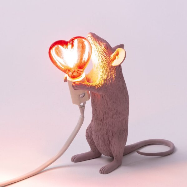 Seletti Настольная лампа Mouse Lamp Love Edition USB