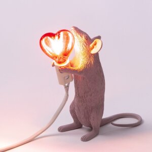 Seletti Настольная лампа Mouse Lamp Love Edition USB