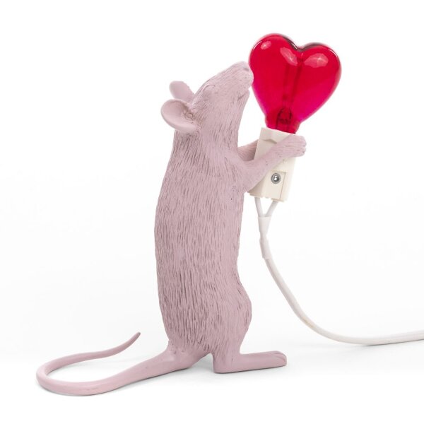 Seletti Настольная лампа Mouse Lamp Love Edition USB