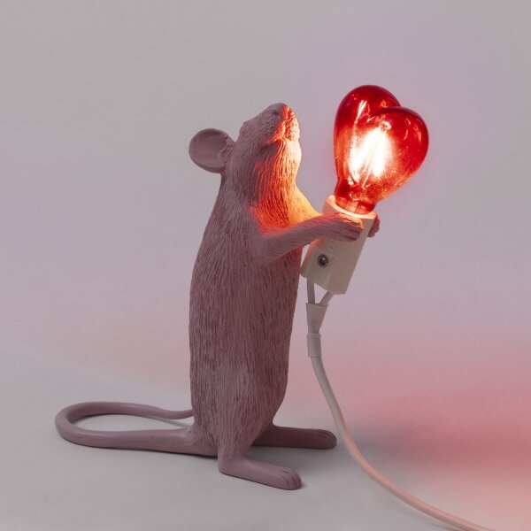 Seletti Настольная лампа Mouse Lamp Love Edition USB