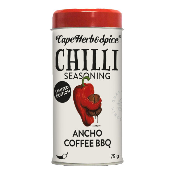 Специя CapeHerb Чили перец Анчо кофе BBQ 75 г банка