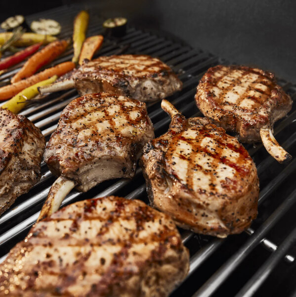 Газовый гриль Weber Genesis SP-335W нержавеющая сталь